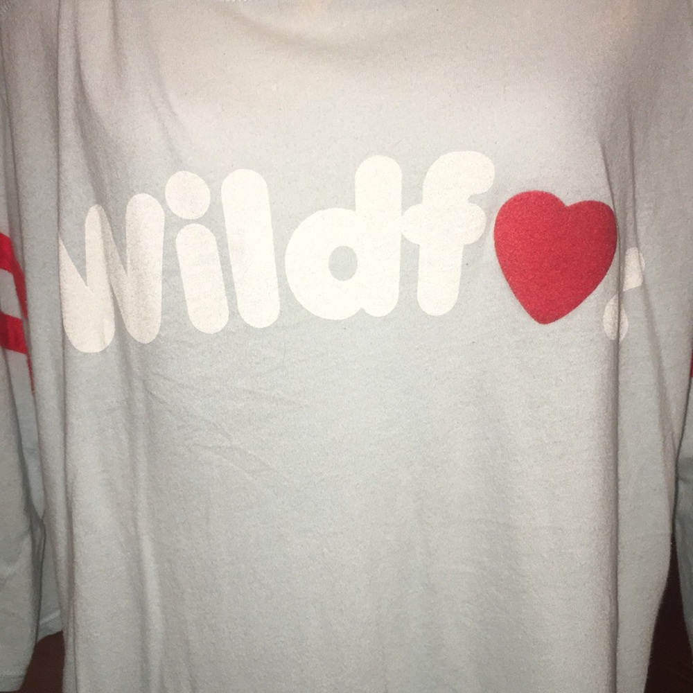 Wildfox Heart Logo Oversized Tee - Picture 8 of 16